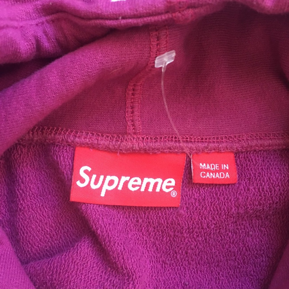 Supreme x Thrasher Pink Flame hoodie - Picture 2 of 3